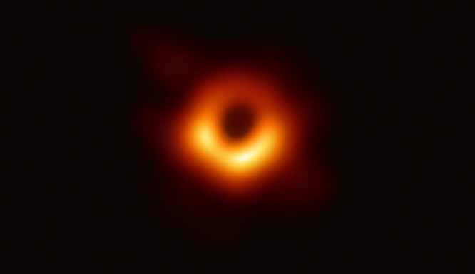 Cover image for timeline The first image of a black hole